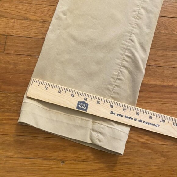 Polo Golf Ralph Lauren Pants Mens 35x32 Khaki Golf Classic Fit Cotton Stretch - Picture 9 of 16